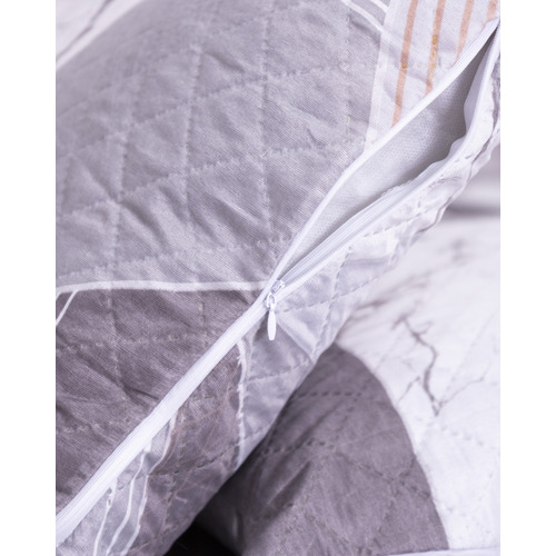 Чехол декоративный для подушки с молнией, ультрастеп 0894 45/45 см фото 3