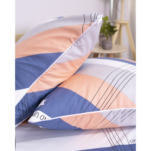 Наволочка из полисатина на молнии 4152 в упаковке 2 шт 70/70 фото 3