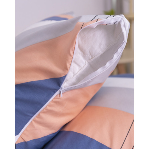 Наволочка из полисатина на молнии 4152 в упаковке 2 шт 70/70 фото 4