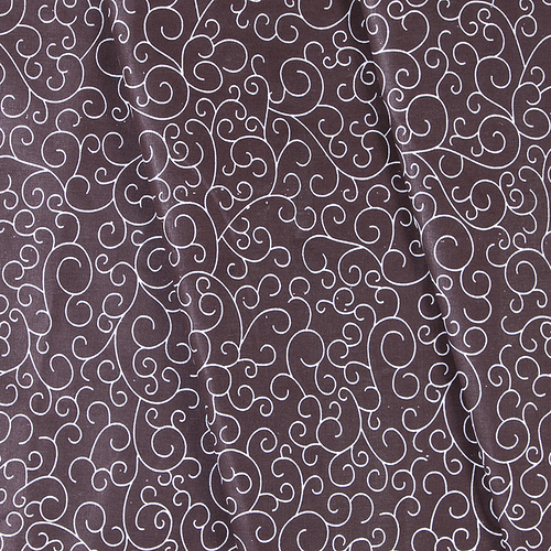 Ткань на отрез бязь плательная 150 см 1762/2 цвет шоколад фото 1