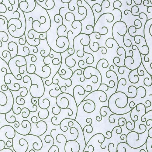 Ткань на отрез бязь плательная 150 см 1762/3 цвет зеленый фото 3