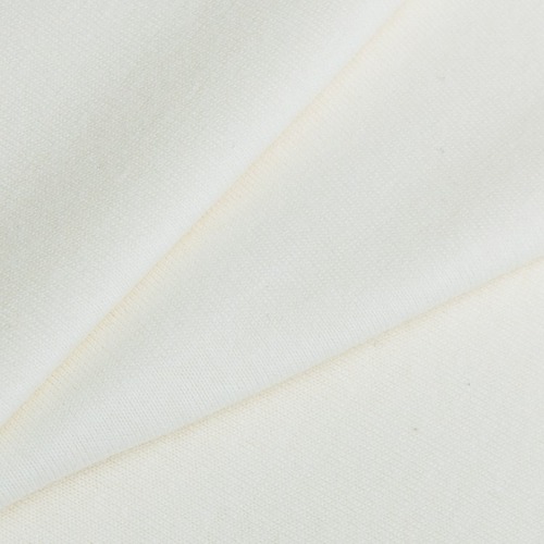Мерный лоскут кулирка гладкокрашеная 2001 цвет экрю 120/98х2 см фото 1