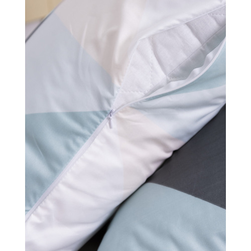 Наволочка из полисатина на молнии 4004/2 в упаковке 2 шт 70/70 фото 2