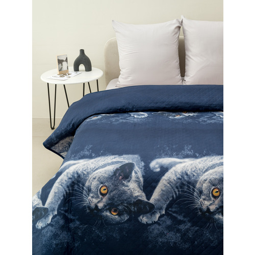 Покрывало VT ультрастеп двухстороннее 2202 240/210 фото 3