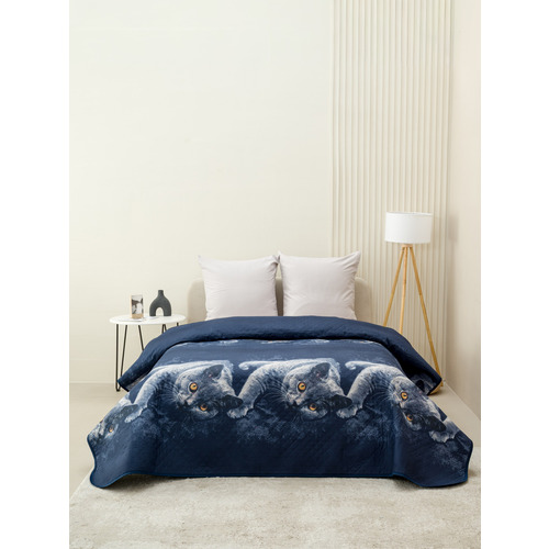 Покрывало VT ультрастеп двухстороннее 2202 240/210 фото 1