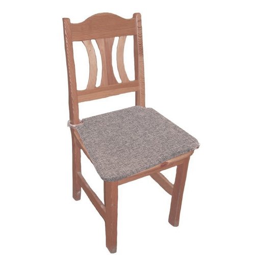 Чехол на стул 01 гобелен цвет коричневый 40/40 см фото 1