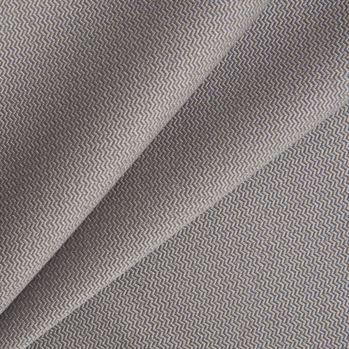 Ткань на отрез креп-костюмный цвет серый фото 1