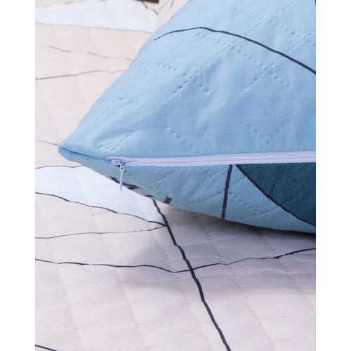 Чехол декоративный для подушки с молнией, ультрастеп 4325 50/70 см фото 4