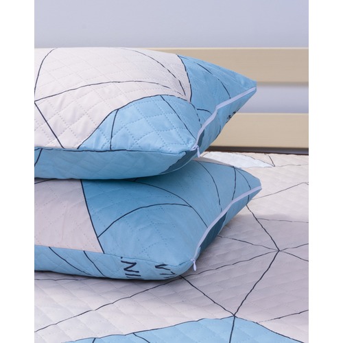Чехол декоративный для подушки с молнией, ультрастеп 4325 50/70 см фото 3
