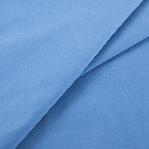 Сатин гладкокрашеный 245 см 15-3920 цвет голубой фото 3