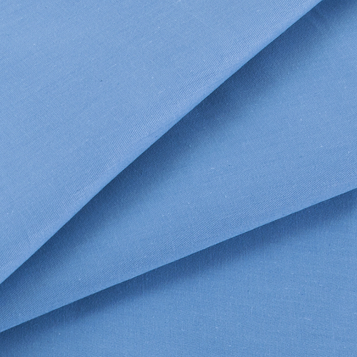 Сатин гладкокрашеный 245 см 15-3920 цвет голубой фото 1
