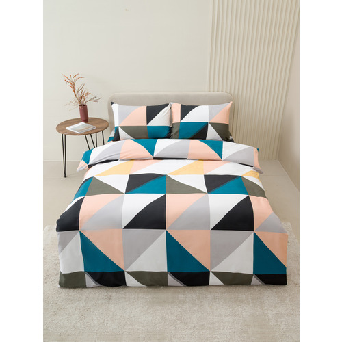 Постельное белье VT из полисатина 4050 2-х сп с евро простыней с наволочками 50х70 фото 8