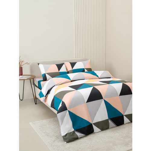 Постельное белье VT из полисатина 4050 2-х сп с евро простыней с наволочками 50х70 фото 7