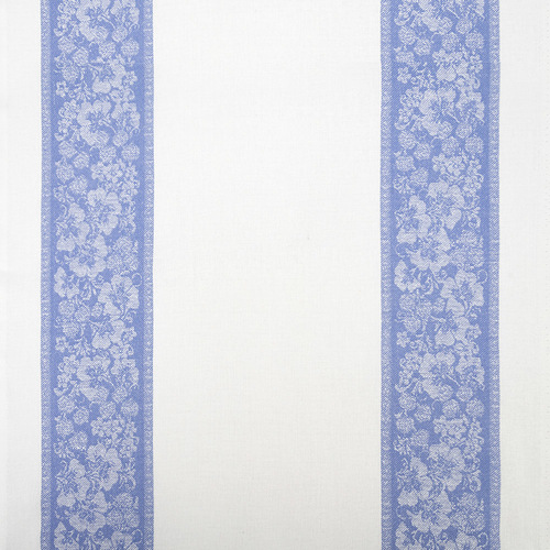 Ткань на отрез полулен полотенечный 50 см Жаккард 1/731-4 цвет голубой фото 2