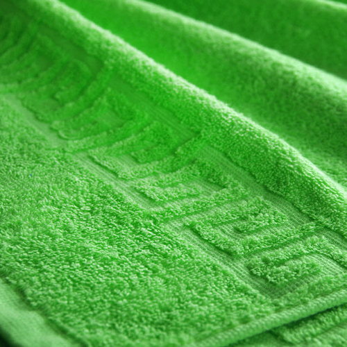 Полотенце махровое Туркменистан 100/180 см цвет молодая зелень PARADISE GREEN фото 1