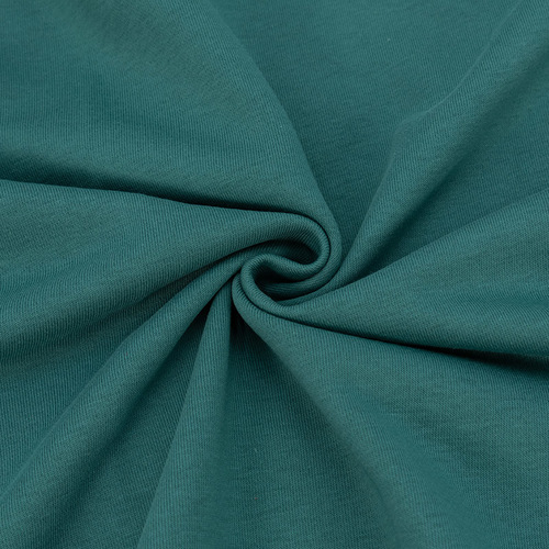 Ткань на отрез футер 3-х нитка диагональный №54-55 цвет зеленый фото 1
