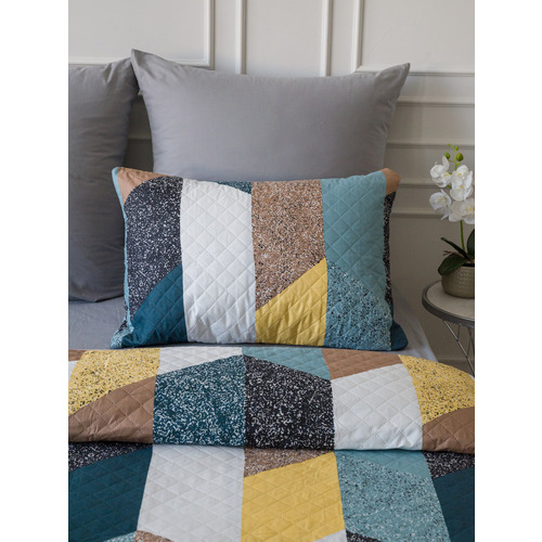 Чехол декоративный VT для подушки с молнией, ультрастеп 4102 50/70 см в упаковке 2 шт фото 5