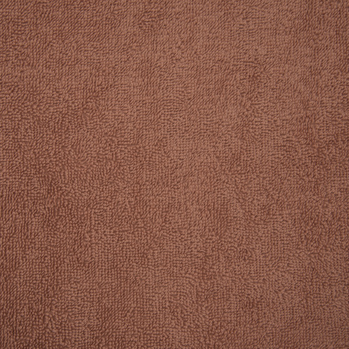 Ткань на отрез махровое полотно 150 см 390 гр/м2 цвет жареный орех фото 4