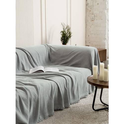 Покрывало Chenille 180х180 цвет 104 фото 8