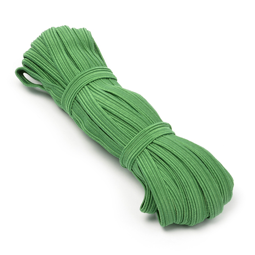 Резинка-продежка 10мм С1049Г7 цвет зеленый 10/10 уп 10 м фото 1