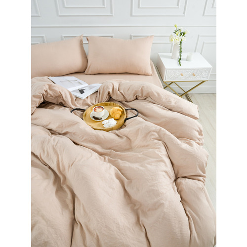 Постельное белье VT из микрофибры 14-1209 2-х сп с евро простыней с наволочками 50/70 фото 19