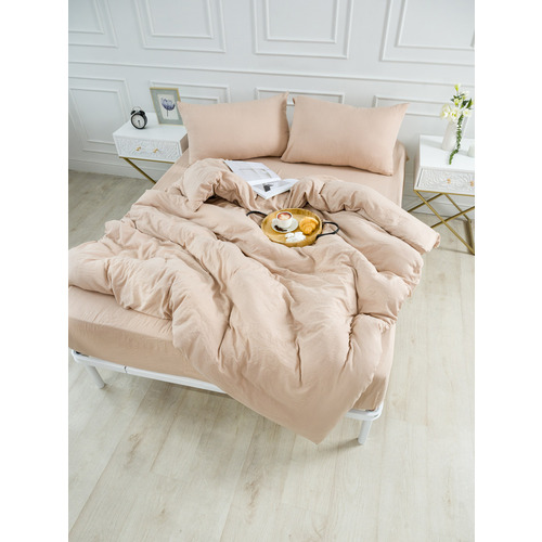 Постельное белье VT из микрофибры 14-1209 2-х сп с евро простыней с наволочками 50/70 фото 1