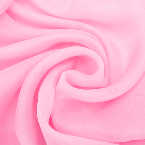 Ткань на отрез Вуаль 280 см 34 цвет розовый фото 1