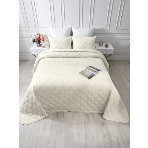 Покрывало VT Linen-look 260х240 + 2 нав 50х70 цвет 1 фото 10