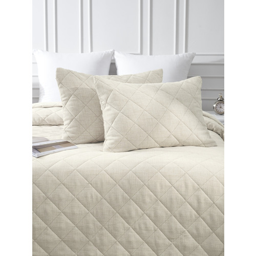 Покрывало VT Linen-look 260х240 + 2 нав 50х70 цвет 1 фото 7