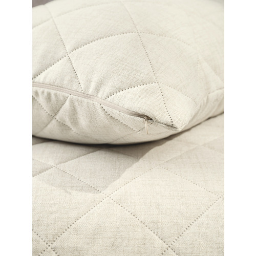 Покрывало VT Linen-look 260х240 + 2 нав 50х70 цвет 1 фото 2