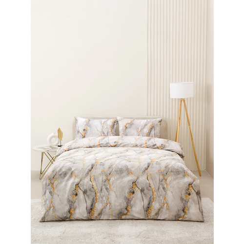 Постельное белье VT из полисатина 12138-07b 2-х сп с евро простыней с наволочками 50/70 фото 7