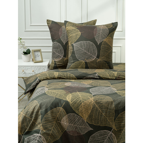 Постельное белье VT из полисатина DJL6076 2-х сп с евро простыней с наволочками 70/70 фото 3