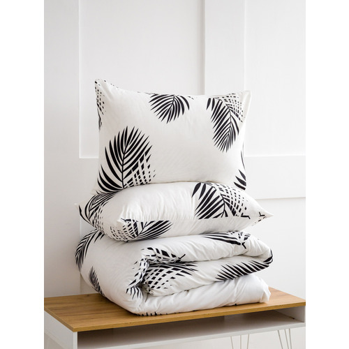 Постельное белье VT из полисатина JH411 2-х сп с евро простыней с наволочками 50/70 фото 21