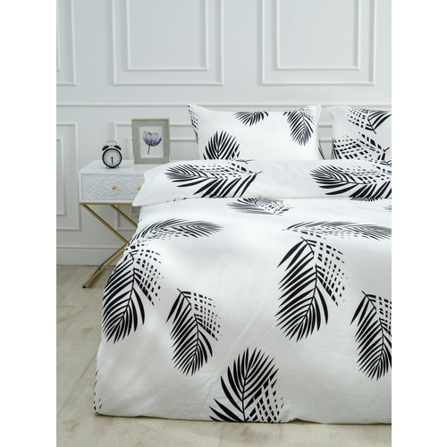 Постельное белье VT из полисатина JH411 2-х сп с евро простыней с наволочками 50/70 фото 22