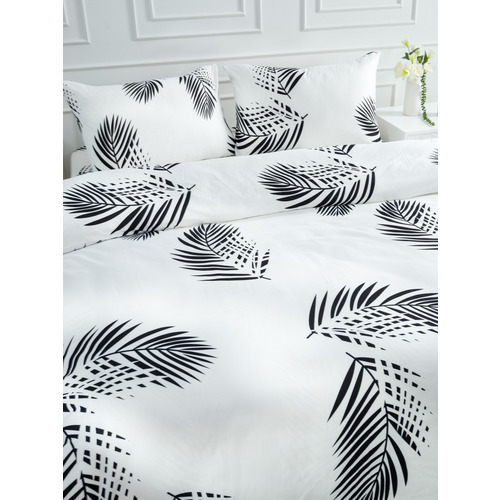 Постельное белье VT из полисатина JH411 2-х сп с евро простыней с наволочками 50/70 фото 18