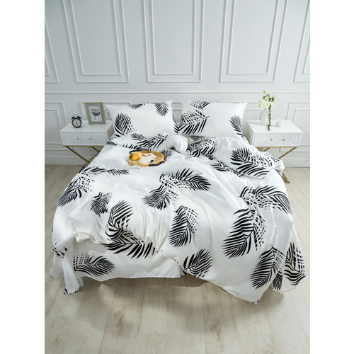 Постельное белье VT из полисатина JH411 2-х сп с евро простыней с наволочками 50/70 фото 16