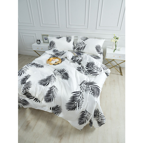 Постельное белье VT из полисатина JH411 2-х сп с евро простыней с наволочками 50/70 фото 11