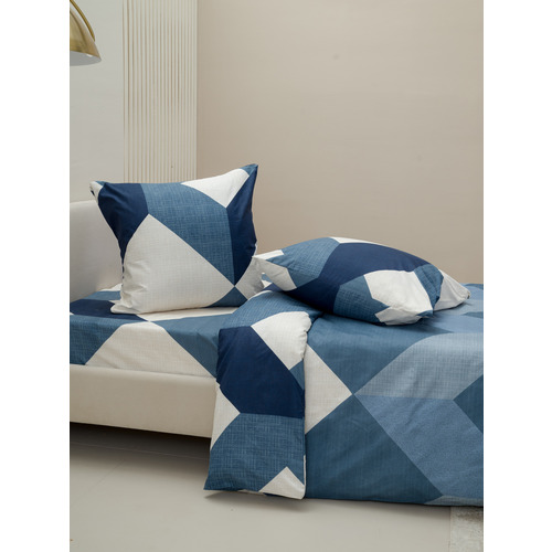 Постельное белье 4204 2-х сп с евро простыней с наволочками 70/70 фото 4