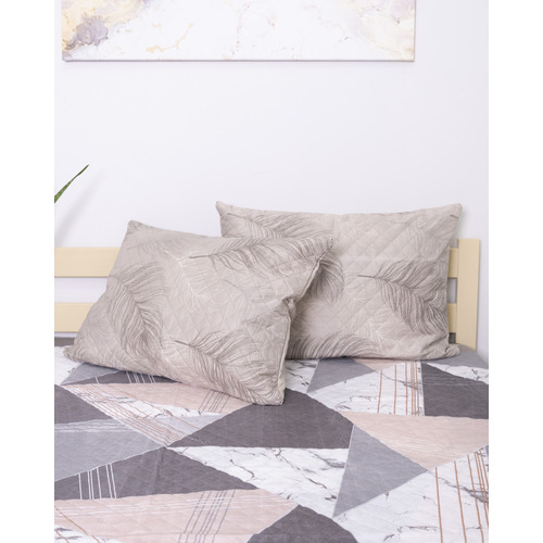 Чехол п/э декоративный для подушки с молнией, ультрастеп 5253 50/70 см фото 4