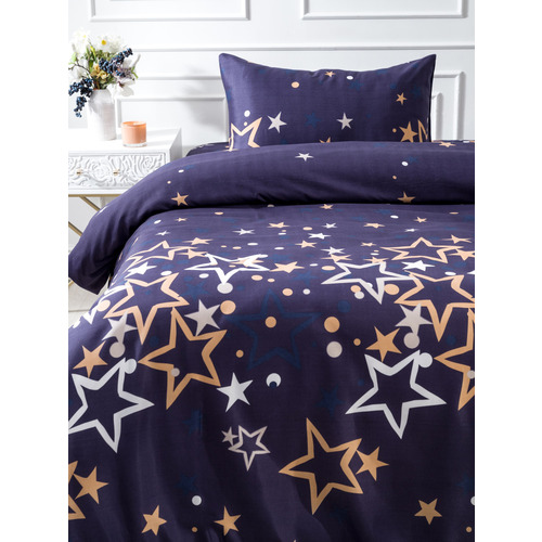 Постельное белье VT из полисатина DA-05 1.5 сп с наволочкой 50/70 фото 1