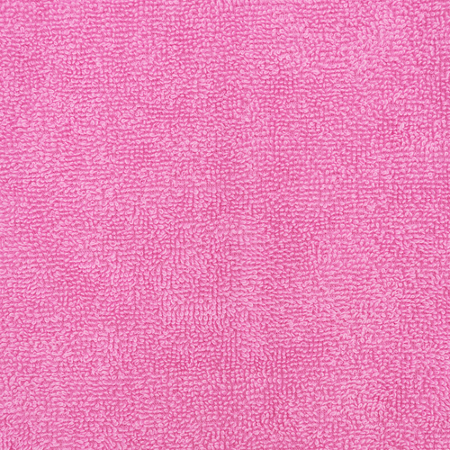 Ткань на отрез махровое полотно 150 см 390 гр/м2 цвет розовый фото 2