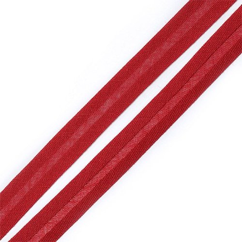 Косая бейка хлопок ширина 15 мм (132 м) цвет 7029 красный фото 1