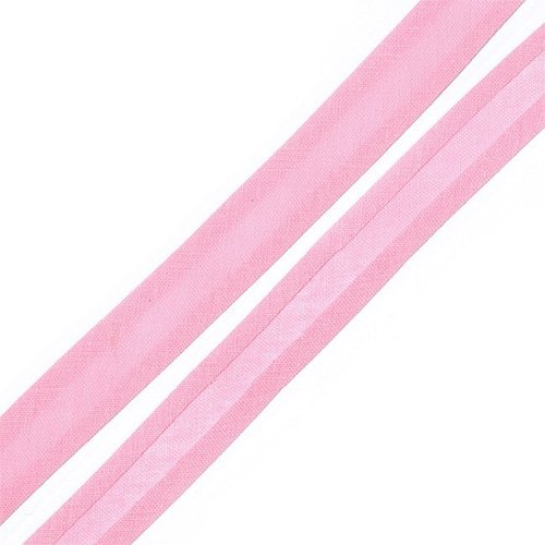 Косая бейка хлопок ширина 15 мм (132 м) цвет 7043 св-розовый фото 1