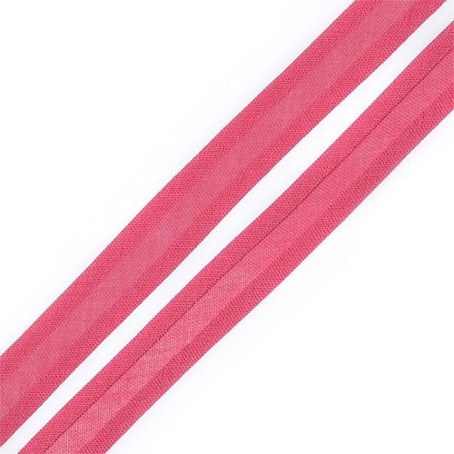 Косая бейка хлопок ширина 15 мм (132 м) цвет 7048 т-розовый фото 1