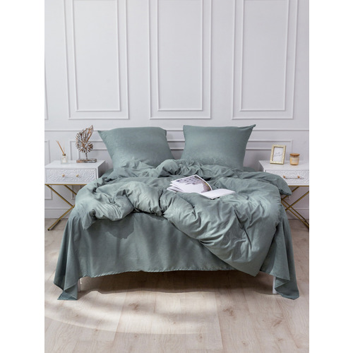 Постельное жаккард 17-4402 2-х сп с евро простыней с наволочками 70/70 фото 13