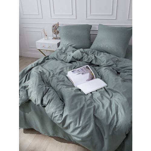 Постельное жаккард 17-4402 2-х сп с евро простыней с наволочками 70/70 фото 12