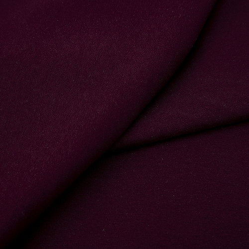 Ткань на отрез футер с лайкрой цвет темно-бордовый фото 1
