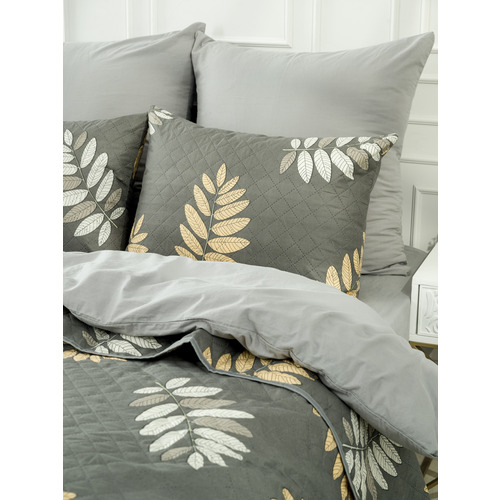 Чехол декоративный VT для подушки с молнией, ультрастеп DJL6652 50/70 см в упаковке 2 шт фото 4