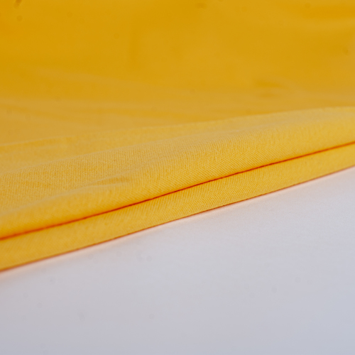 Ткань на отрез рибана с лайкрой М-2029 цвет желтый фото 1