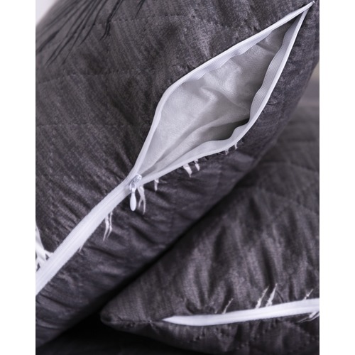 Чехол декоративный для подушки с молнией, ультрастеп 4009 45/45 см фото 3